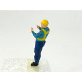 Worker Figurine E type 2 pieces : Suzume Model Unpainted Kit HO(1:80) SZM-HO-DW-E