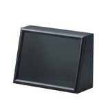 可倾斜的盒子 AC A4，黑色：cazaro 展示柜 B0102