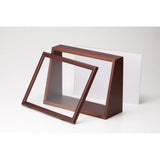 Tanning box AC A4 brown : cazaro display case B0103