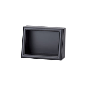AC 2L horizontal box, black: cazaro display case B0202