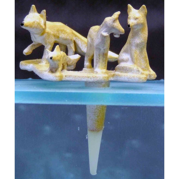Miniature fox for gardening diorama : Icom Pre-Painted Non-Scale GM17
