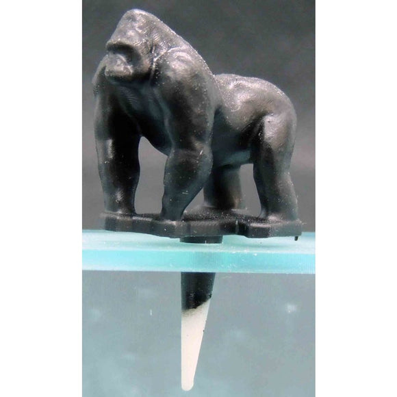 Gorilas en miniatura para dioramas hortícolas: Icom prepintado sin escala GM18