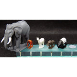 Miniature Animals for Horticulture Diorama Set A : Icom Pre-Painted Non-Scale GM1P