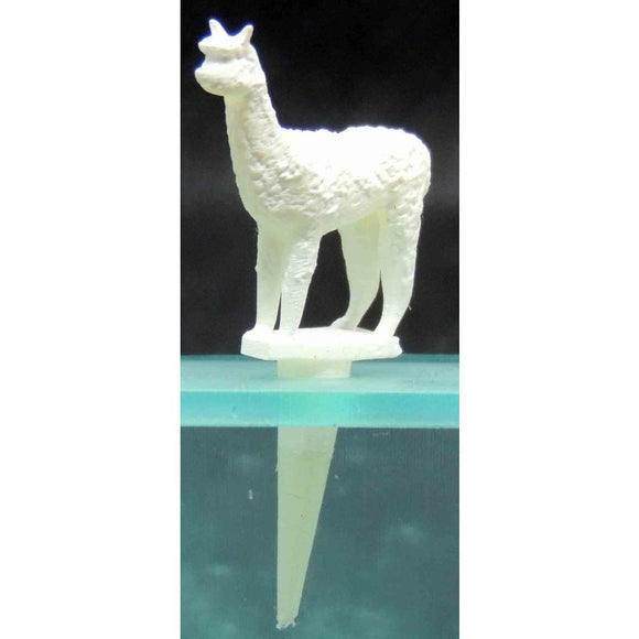 Miniature Alpaca for gardening diorama : Icom Pre-Painted Non-Scale GM25