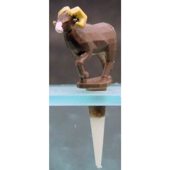 Bighorn en miniatura para diorama hortícola: Icom prepintado sin escala GM32