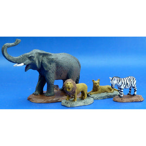 Elephant / Zebra / Lion (Male / Female) : Icom Finished product - Non-scale MLA-5001