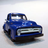 1955 Ford F-100 皮卡车 - 蓝色 : Assane - 成品 1:50 90953