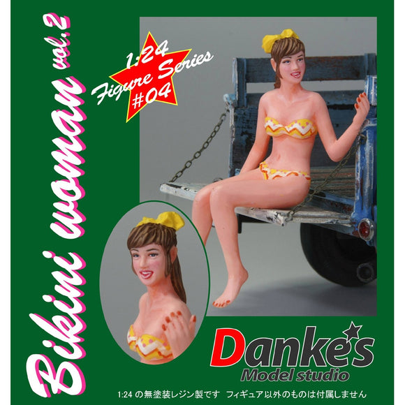比基尼女郎 #2: Danke's Model Studio 未上漆套件 1:24 FI24-004