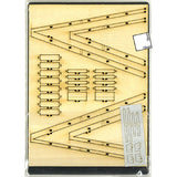 Ladder step (ladder, wooden stepladder): Cobani unpainted kit 1:24 SS-033