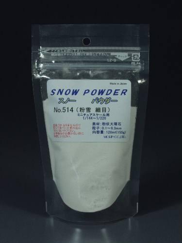 Material en polvo Nieve en polvo (0,1 - 0,3 mm) Nieve en polvo fina: material Morin Sin escala 514