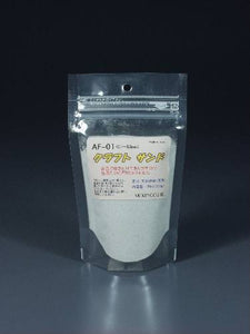 粉状材料 牛皮砂 (0.1 - 0.3mm) 白色：莫林材料 无鳞 AF-01