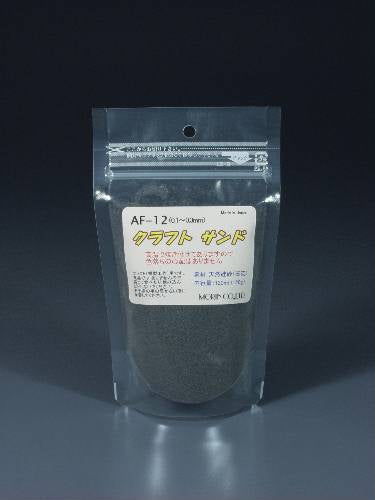 粉状材料 牛皮砂 (0.1 - 0.3mm) 深灰色 : 莫林材料 无鳞 AF-12