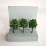 行道树，浅绿色，3 棵树，约45 毫米：莫林 N (1:150) KT-01