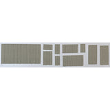 Corrugated tin sheet "Gyou" : Baioudou N (1:150) Unpainted Kit AC-013-15U