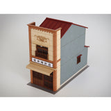 3 houses in a row signboard architecture A Color Ver.: Baioudou HO (1:87) pre-painted kit ST-003-87C