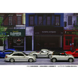 CMDP-064-002 Shopping street in New York (outer dimensions: W271 x D168 x H135mm) : Hakoniwa Giken, Aassembly required display case 1:64