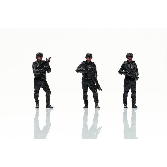[FC064CNP-002]1:64 Chinese Police 3pc Set : Hakoniwa Giken - Completed 786094