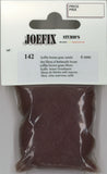 Fibre-based material Coffee brown grass (6mm high): Joe-Fix material, Non-scale 142