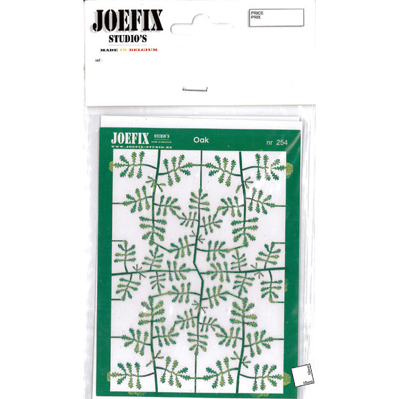 Hoja de roble (verde): material Jo-Fix escala 1:35 JF254