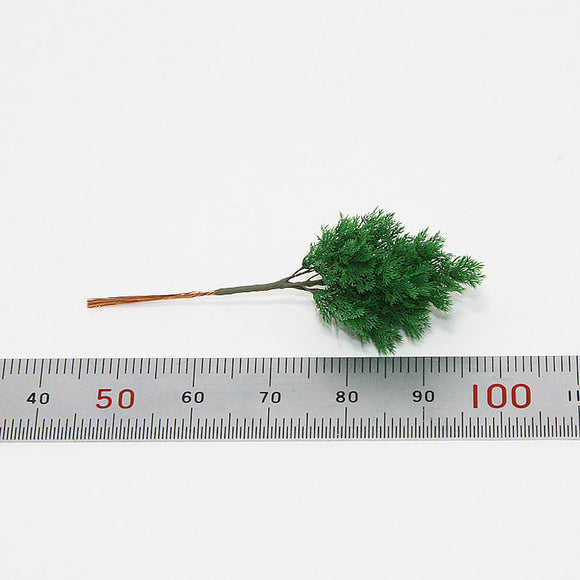 Modelo de árbol en miniatura realista con agujas, hojas y ramas: Beads & Design Materials Non-scale RMF02