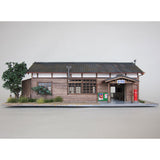 木制车站之家古一车站 : Takumi Diorama Craft House - 成品 HO (1:80) 1003