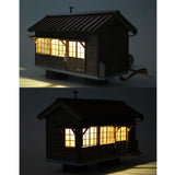 Worker's Mess (锡屋顶) : Takumi Diorama Craft House - Pre-Painted HO(1:80) 1006