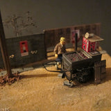 Baked Potato Shop : Takumi Diorama Craft House - Painted Complete HO (1:80) 1017