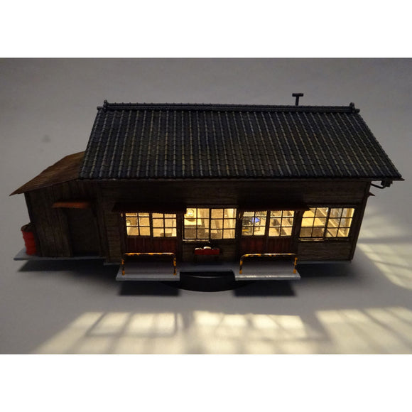 Tsumesho Niitsu Station Type1 : Takumi Diorama Craft House 成品套装 HO(1:80) 1019