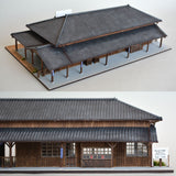 Edificio de la estación estándar No.4: Takumi Diorama Craft House - Pintado completo HO (1:80) 1021