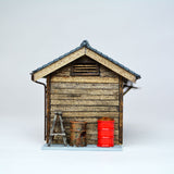 Small Warehouse (Tiled Roof) 2 : Takumi Diorama Craft House - Finished product HO(1:80) 1023