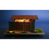 Local Station Latrine : Takumi Diorama Craft House Finished product set HO(1:80) 1029