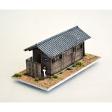 The railroad railroad station toilet in Japan: Completed painted HO (1:80) 1030