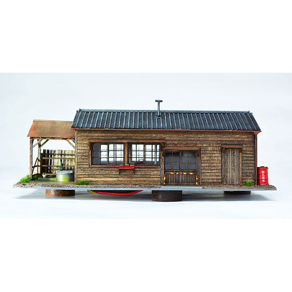 Tsumesho with Well 3 : Takumi Diorama Craft House - 成品 HO(1:80) 1034