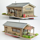 瓦屋顶类型：Takumi Diorama Craft House - 彩绘完成 HO (1:80) 1036