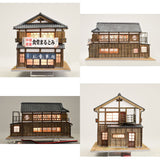 Toreiin Ekimae Shokudo (Station Restaurant) : Takumi Diorama Craft House Finished product set HO(1:80) 1039