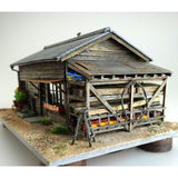 Tsumesho con área de almacenamiento: Takumi Diorama Craft House - Modelo de producto terminado HO(1:80) 1040