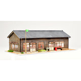 火车站等待大型蒸汽：Takumi Diorama Craft House - 成品HO（1:80）1045