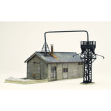 Toreiin Sand-Burning Hut and Sand Tower: Takumi Diorama Craft House - Finished product HO(1:80) 1048