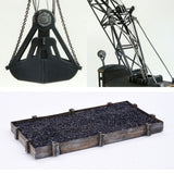 Torain: High-Legged Jib Crane and New Single Line Coal Tank (with Coal Yard) : Takumi Diorama Craft House - Finished product model HO(1:80) 1049