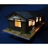 Track Team Tsumesho : Takumi Diorama Craft House - Pre-Painted HO (1:80) 1051