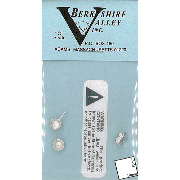 Coffee pot, frying pan and bowl: Berkshire Valley unpainted kit O(1:48) 570
