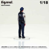 HS018-00003 Police Officer[JP] : figreal finished product 1:18 00003
