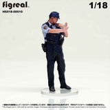 HS018-00010 Police Officer[JP] : figreal finished product 1:18 00010