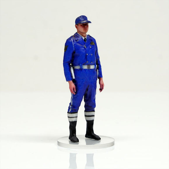 HS018-00019 Traffic Police[JP] : figreal finished product 1:18 00019