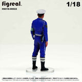 HS018-00022 Traffic Police[JP] : figreal finished product 1:18 00022