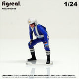 HS024-00015 Motorcycle Police[JP] : figreal finished product 1:24 00015