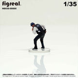HS035-00005 Police Officer[JP] : figreal finished product 1:35 00005