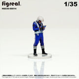 HS035-00014 Motorcycle Police[JP] : figreal finished product 1:35 00014