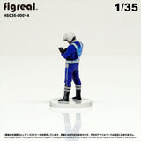 HS035-00014 Motorcycle Police[JP] : figreal finished product 1:35 00014