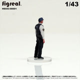 HS043-00001 Police Officer[JP] : figreal finished product 1:43 00001